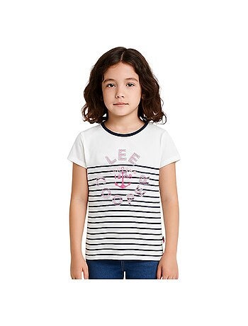 Lee Cooper - T-shirt manches courtes fille Lee Cooper