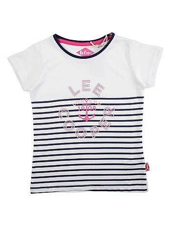 Lee Cooper - T-shirt manches courtes fille Lee Cooper