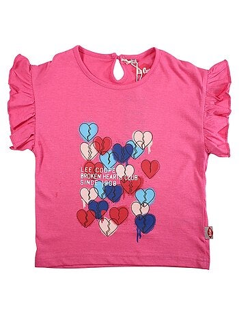 Lee Cooper - T-shirt manches courtes fille