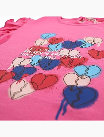 Lee Cooper - T-shirt manches courtes fille