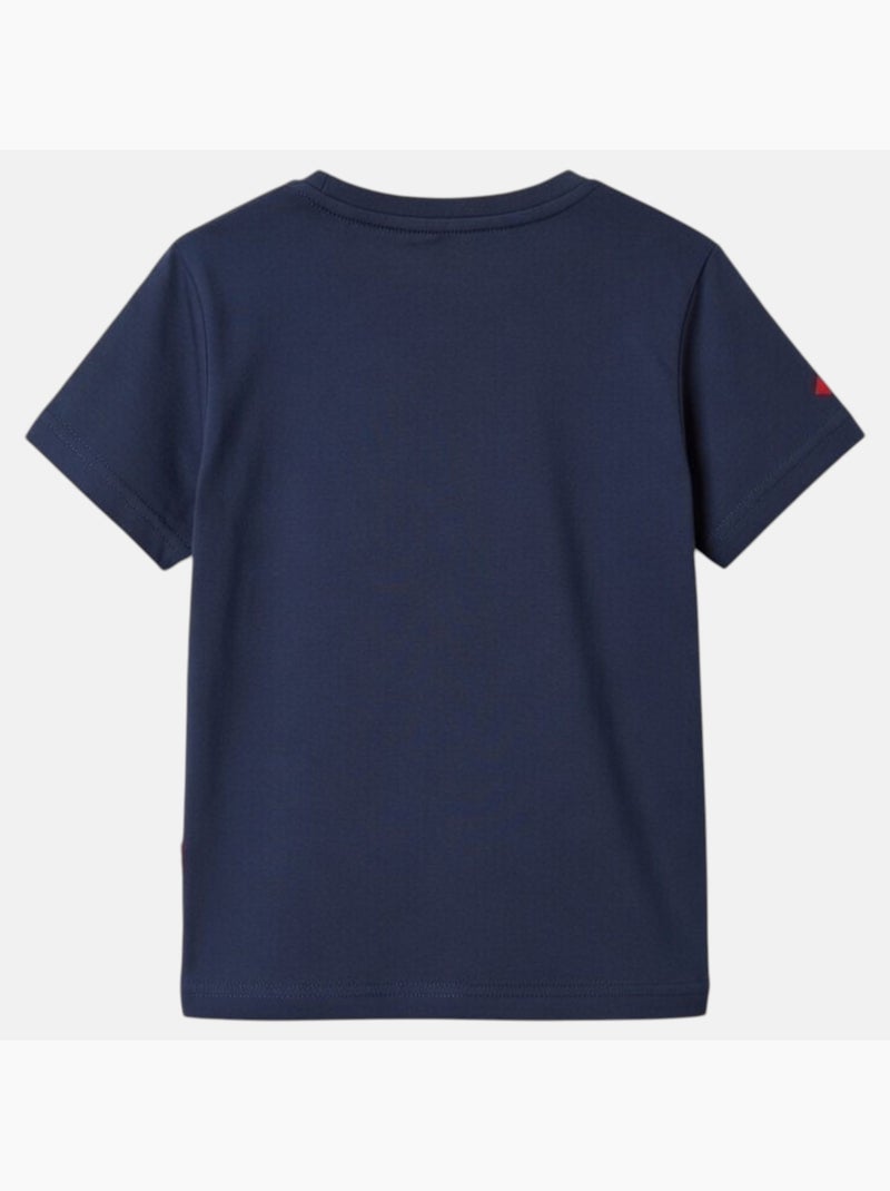 Lee Cooper - T-shirt manches courtes garçon avec dessin coloré Bleu marine - Kiabi