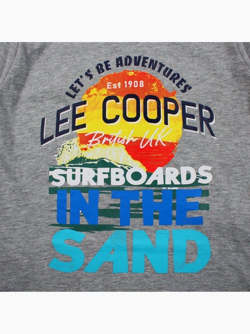 Lee Cooper - T-shirt manches courtes garçon avec dessin coloré - Kiabi