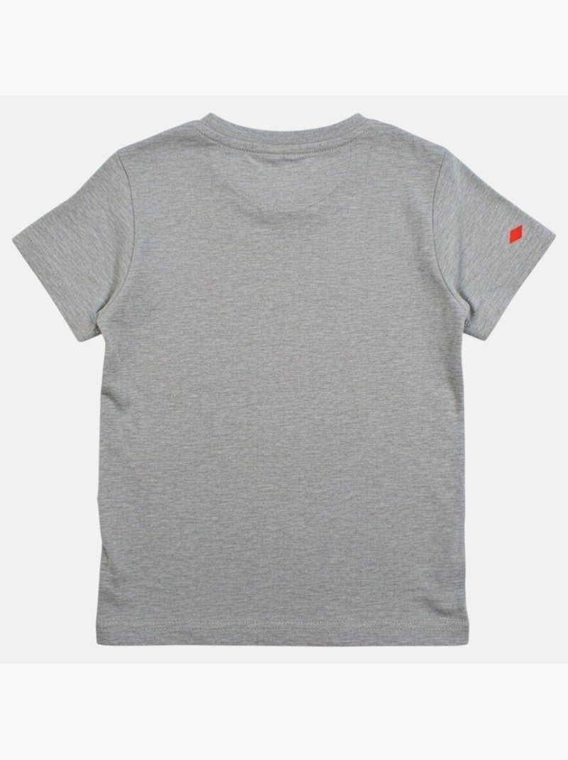 Lee Cooper - T-shirt manches courtes garçon avec dessin coloré Gris - Kiabi