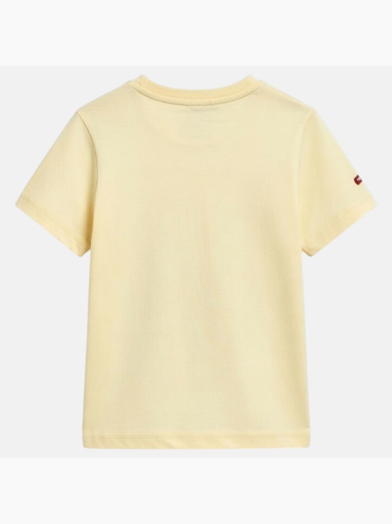 Lee Cooper - T-shirt manches courtes garçon avec dessin coloré Jaune - Kiabi