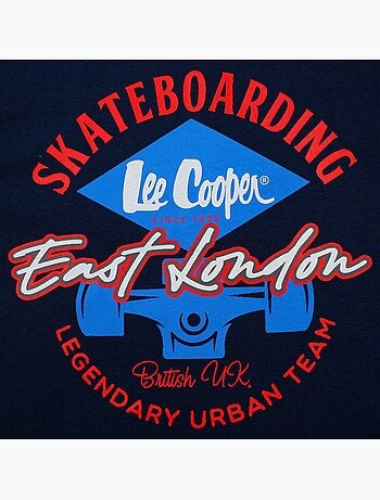 Lee Cooper - T-shirt manches courtes garçon avec imprimé