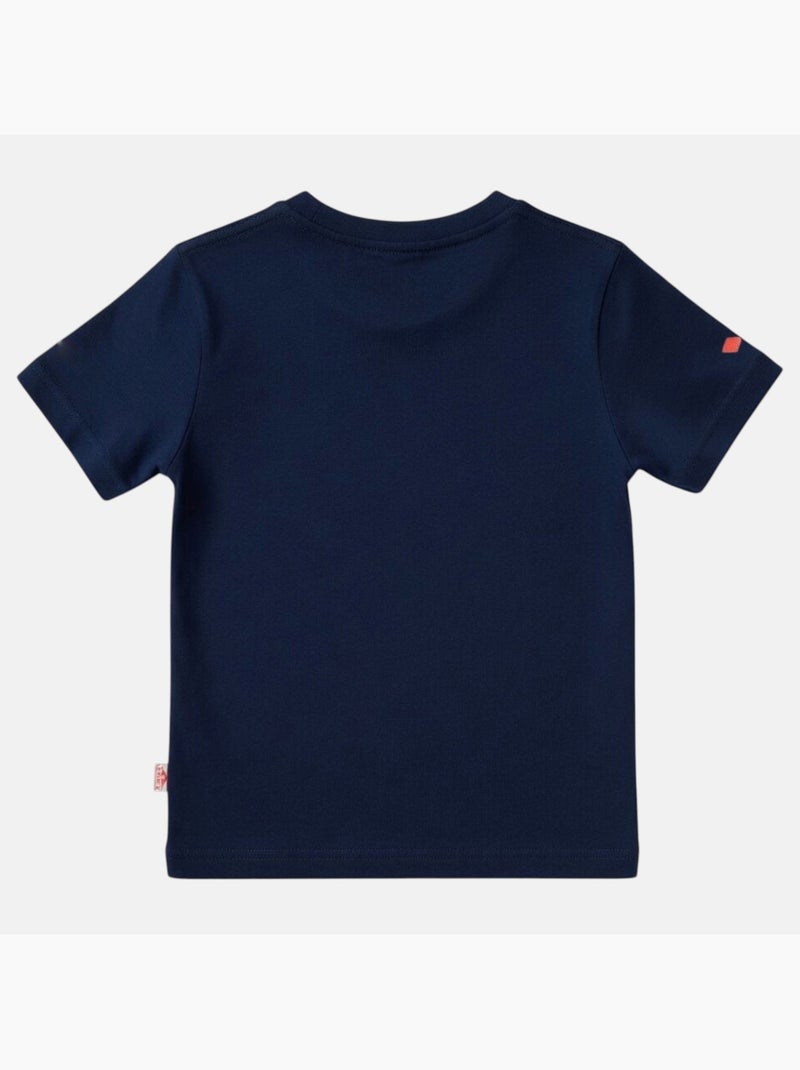 Lee Cooper - T-shirt manches courtes garçon avec imprimé Bleu marine - Kiabi
