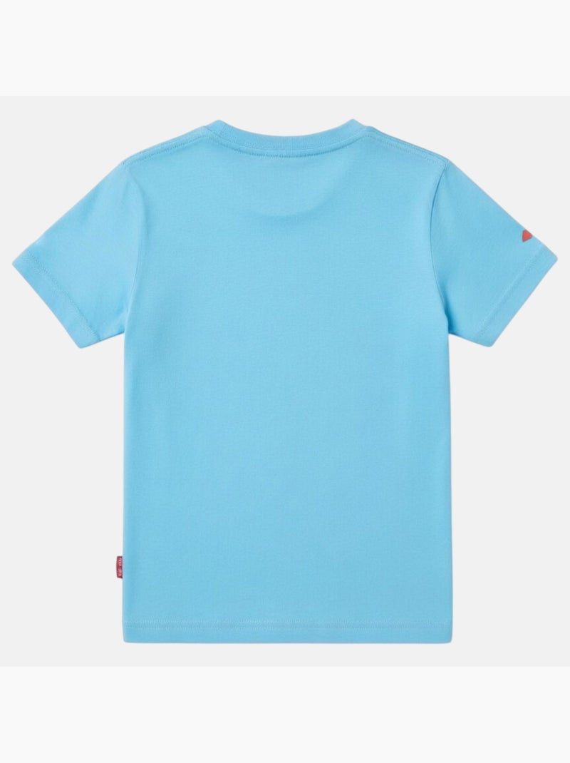 Lee Cooper - T-shirt manches courtes garçon avec imprimé Bleu - Kiabi