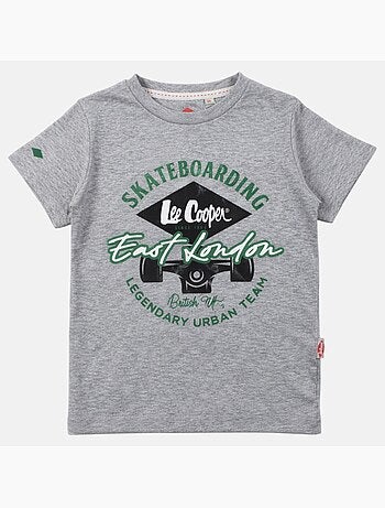 Lee Cooper - T-shirt manches courtes garçon avec imprimé