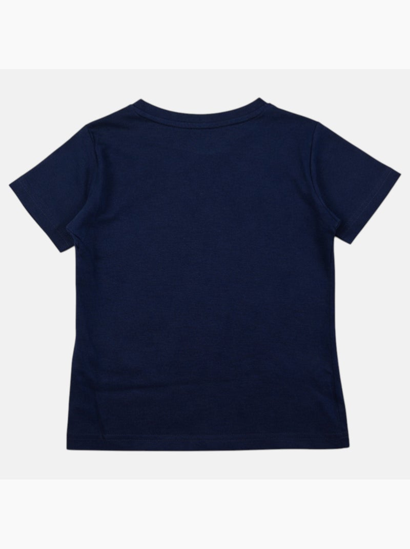 Lee Cooper - T-shirt manches courtes garçon avec imprime skateboard Bleu marine - Kiabi