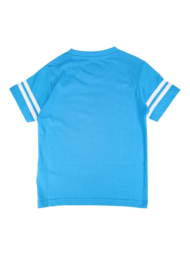 Lee Cooper - T-shirt manches courtes garçon imprimé Bleu - Kiabi