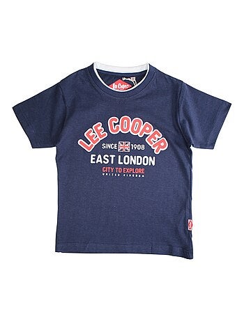 Lee Cooper - T-shirt manches courtes garçon imprimé