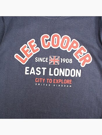 Lee Cooper - T-shirt manches courtes garçon imprimé
