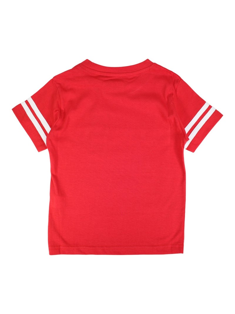 Lee Cooper - T-shirt manches courtes garçon imprimé Rouge - Kiabi