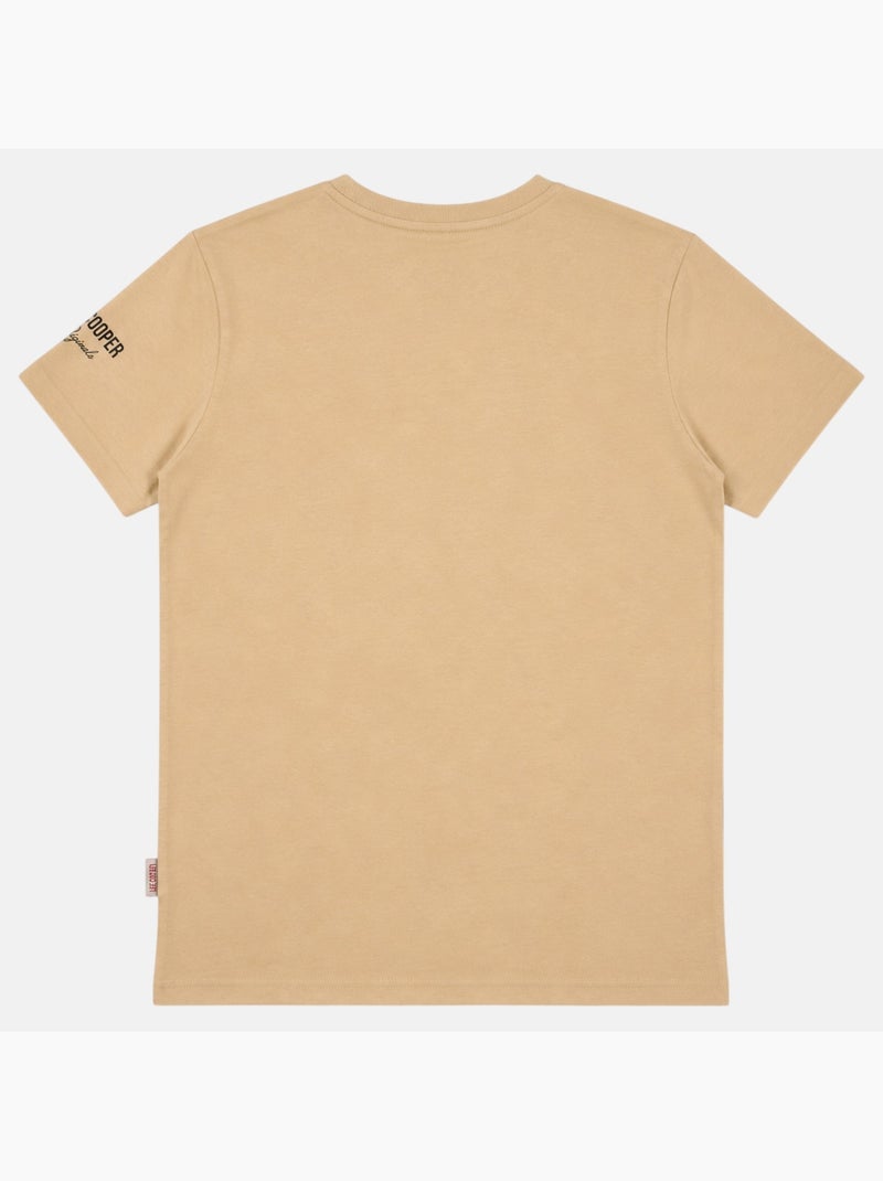 Lee Cooper - T-shirt manches courtes homme Beige - Kiabi