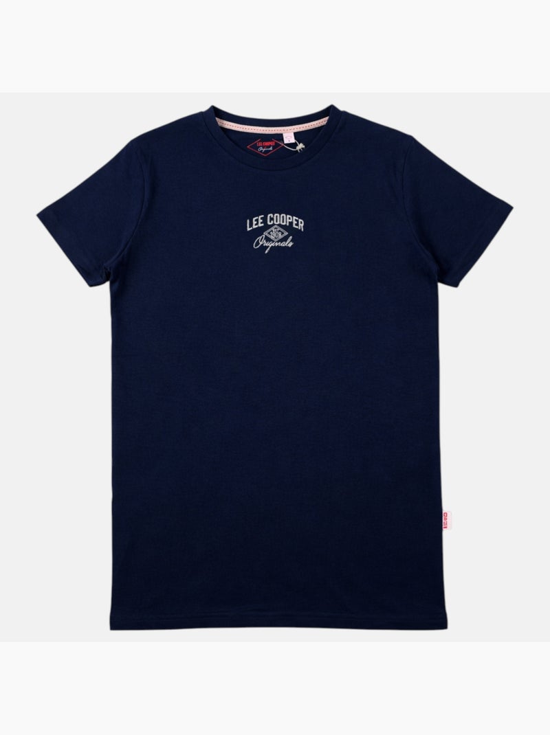 Lee Cooper - T-shirt manches courtes homme Bleu marine - Kiabi