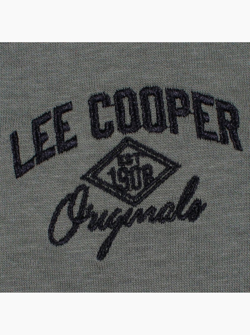 Lee Cooper - T-shirt manches courtes homme Kaki - Kiabi