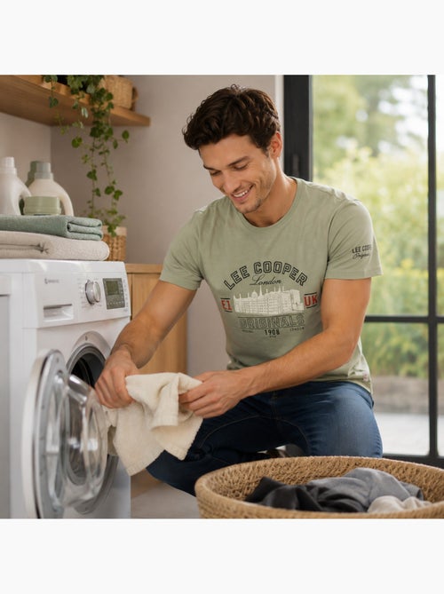 Lee Cooper - T-shirt manches courtes homme - Kiabi Lee Cooper - T-shirt manches courtes homme - Kiabi