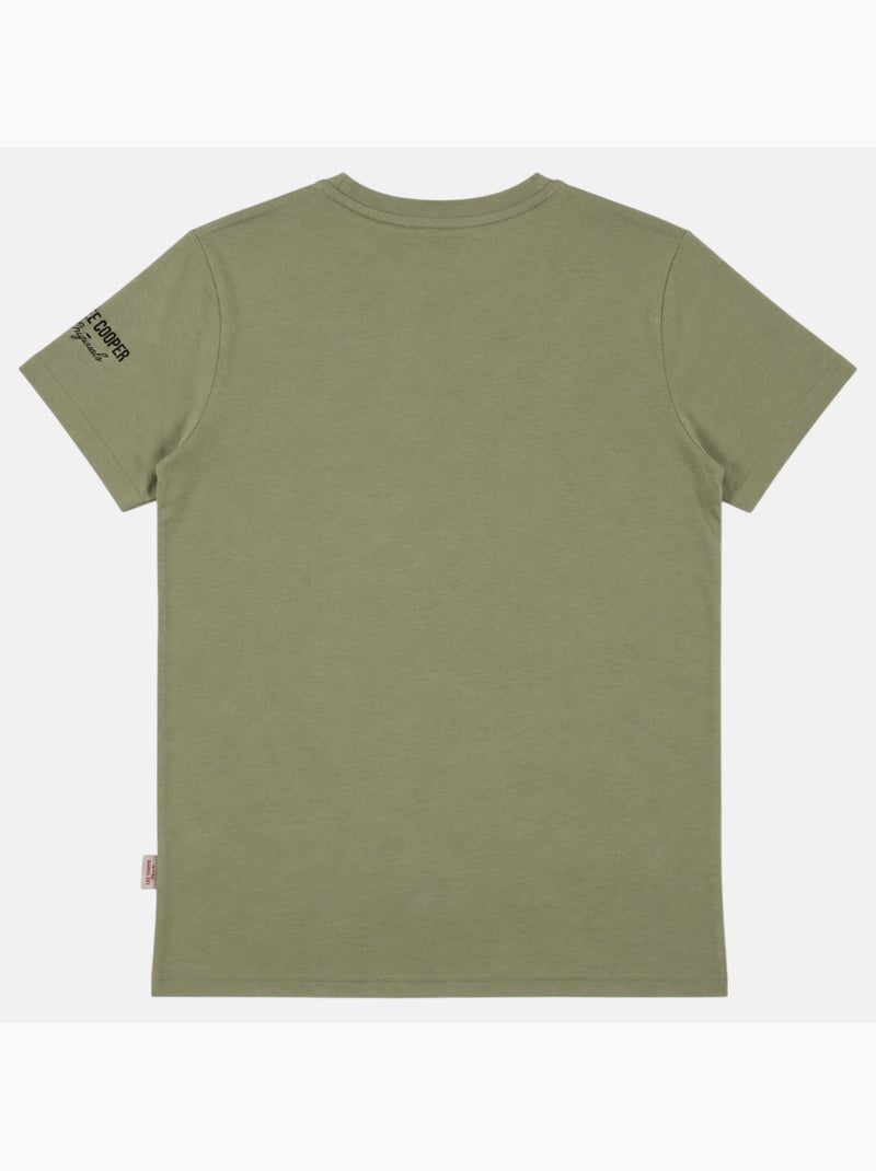 Lee Cooper - T-shirt manches courtes homme Vert - Kiabi
