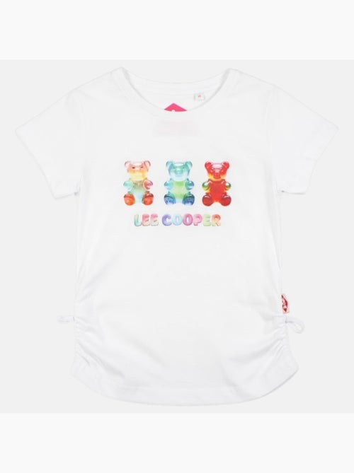 Lee cooper - t-shirt manches courtes imprimé, col rond - Kiabi