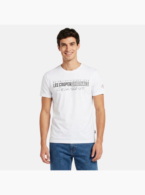 Lee cooper - t-shirt manches courtes imprimé, col rond - Kiabi Lee cooper - t-shirt manches courtes imprimé, col rond - Kiabi