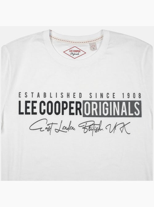 Lee cooper - t-shirt manches courtes imprimé, col rond - Kiabi Lee cooper - t-shirt manches courtes imprimé, col rond - Kiabi