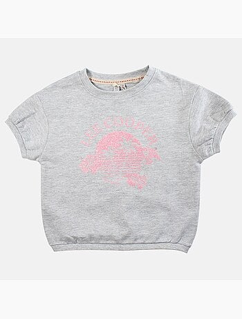 Lee cooper - t-shirt manches courtes imprimé, col rond