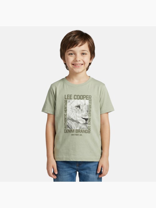 Lee cooper - t-shirt manches courtes imprimé, col rond - Kiabi Lee cooper - t-shirt manches courtes imprimé, col rond - Kiabi