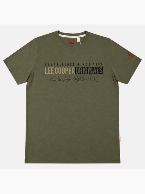 Lee cooper - t-shirt manches courtes imprimé, col rond - Kiabi Lee cooper - t-shirt manches courtes imprimé, col rond - Kiabi