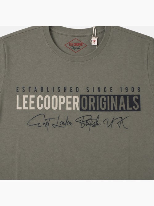 Lee cooper - t-shirt manches courtes imprimé, col rond - Kiabi Lee cooper - t-shirt manches courtes imprimé, col rond - Kiabi