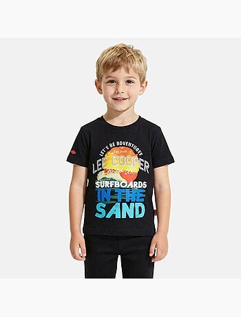 Lee cooper - t-shirt manches courtes imprimé, col rond