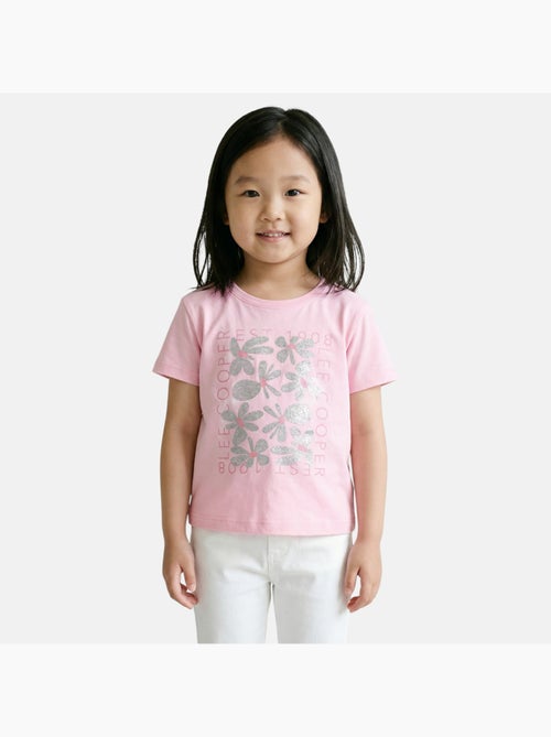 Lee cooper - t-shirt manches courtes imprimé, col rond - Kiabi