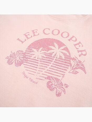 Lee cooper - t-shirt manches courtes imprimé, col rond