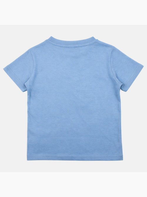 Lee cooper - t-shirt manches courtes imprimé plage, col rond - Kiabi