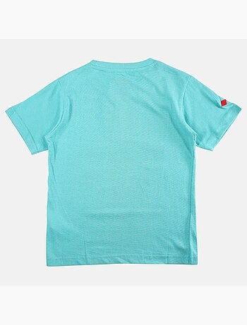 Lee cooper - t-shirt manches courtes imprimé plage, col rond