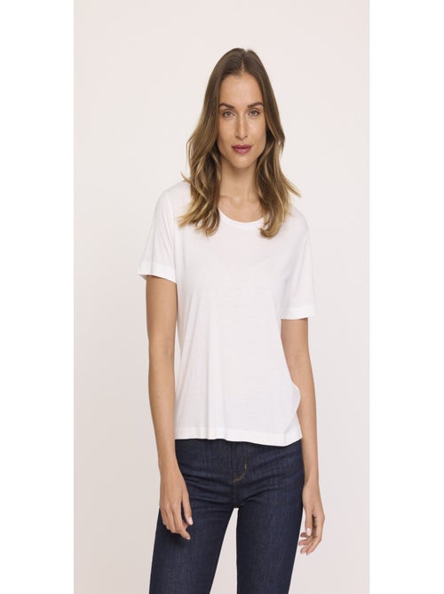 Lee Cooper - T-shirt manches courtes lyocell comfort APEKA - Kiabi