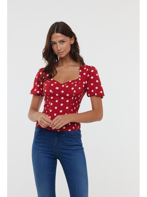 Lee Cooper - T-Shirt manches courtes viscose slim MORANE M - Kiabi