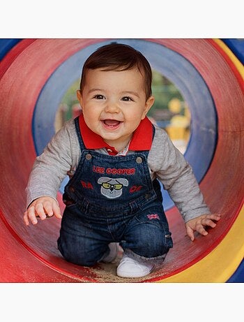 Lee Cooper - T-shirt manches longues avec salopette