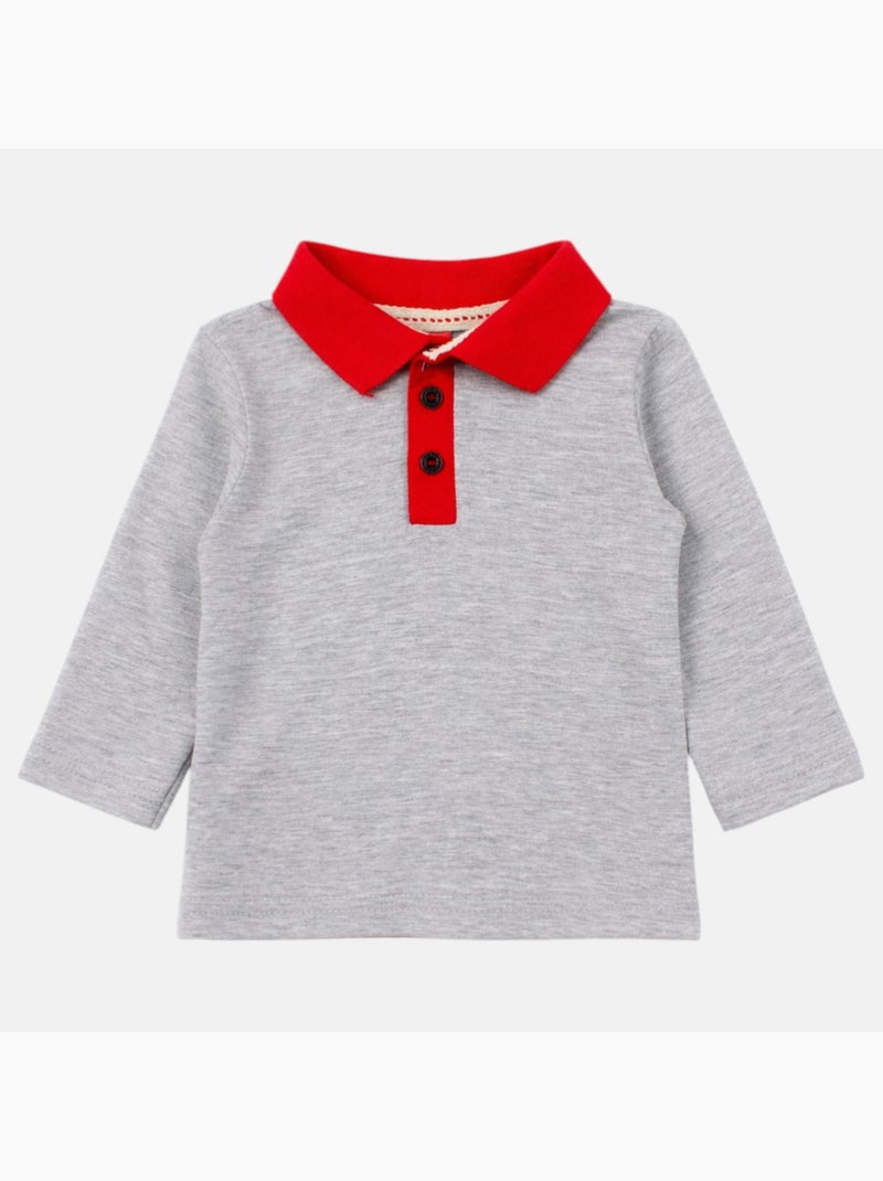 Lee Cooper - T-shirt manches longues avec salopette Bleu - Kiabi