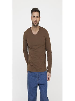 Lee Cooper - T-shirt manches longues coton regular AJESSY ML