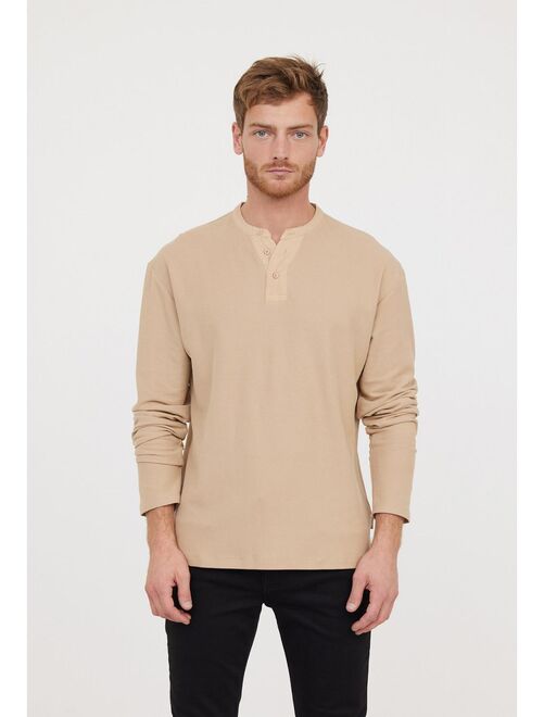 Lee Cooper - T-Shirt manches longues coton regular ALAIN - Kiabi