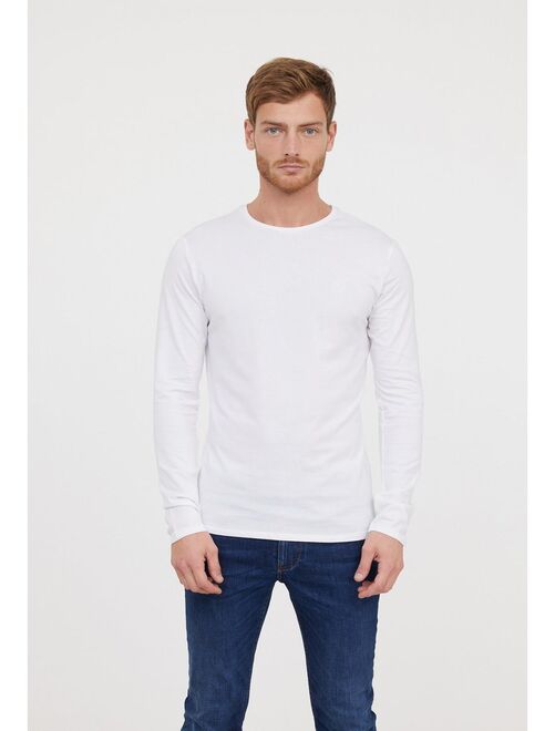 Lee Cooper - T-Shirt manches longues coton regular AREO - Kiabi
