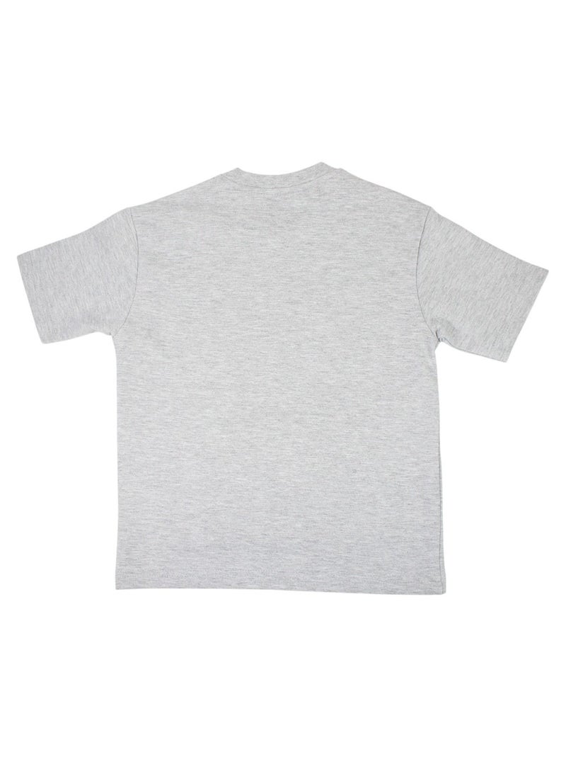 Lee Cooper - T-shirt terry manches courtes garçon Lee Cooper Gris - Kiabi