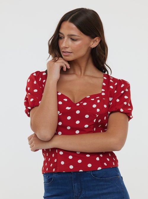 Lee Cooper - Top MORANE M Berry - Kiabi