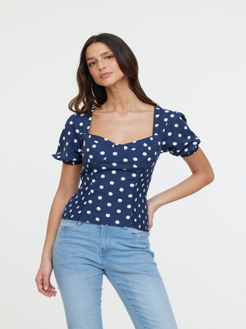 Lee Cooper - Top MORANE M Navy - Kiabi