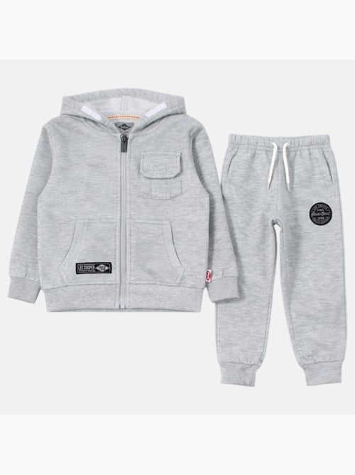 Lee Cooper - Veste à capuche et pantalon de jogging - Kiabi Lee Cooper - Veste à capuche et pantalon de jogging - Kiabi