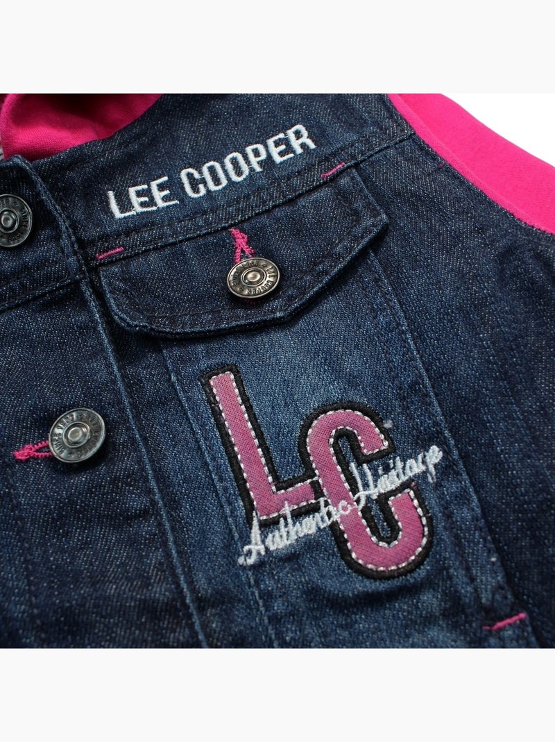 Lee Cooper - Veste à capuche Lee Cooper Kids Rose fushia - Kiabi