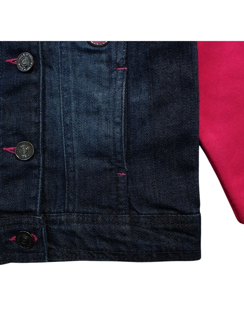 Lee Cooper - Veste à capuche Lee Cooper Kids Rose fushia - Kiabi
