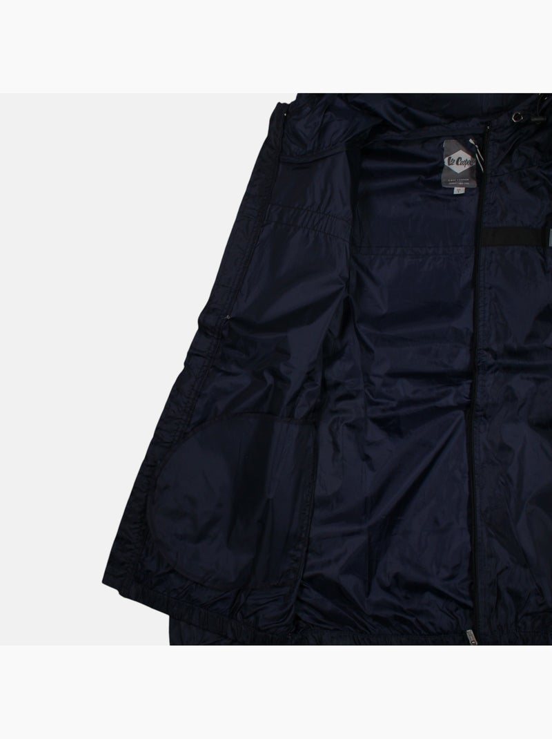Lee Cooper - Veste coupe vent à capuche homme Bleu marine - Kiabi