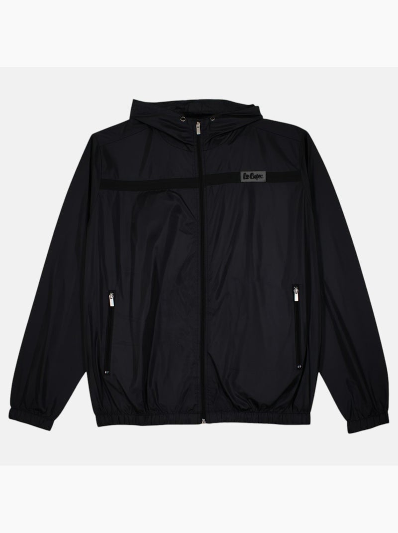 Lee Cooper - Veste coupe vent à capuche homme Noir - Kiabi