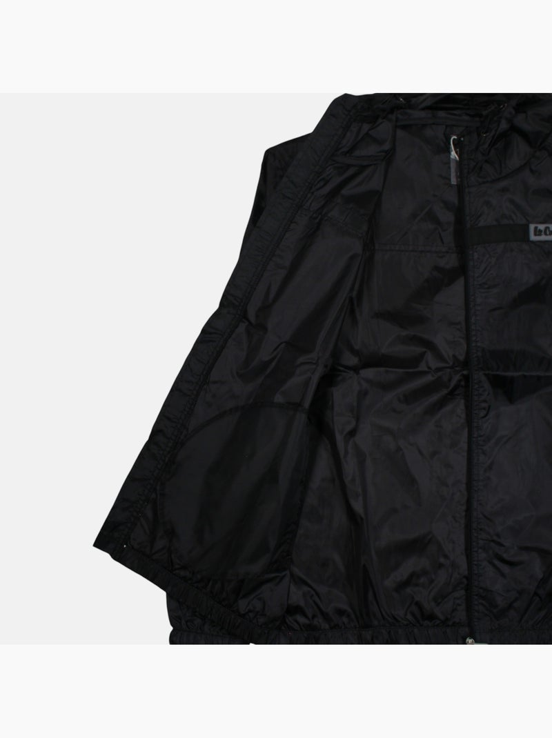 Lee Cooper - Veste coupe vent à capuche homme Noir - Kiabi